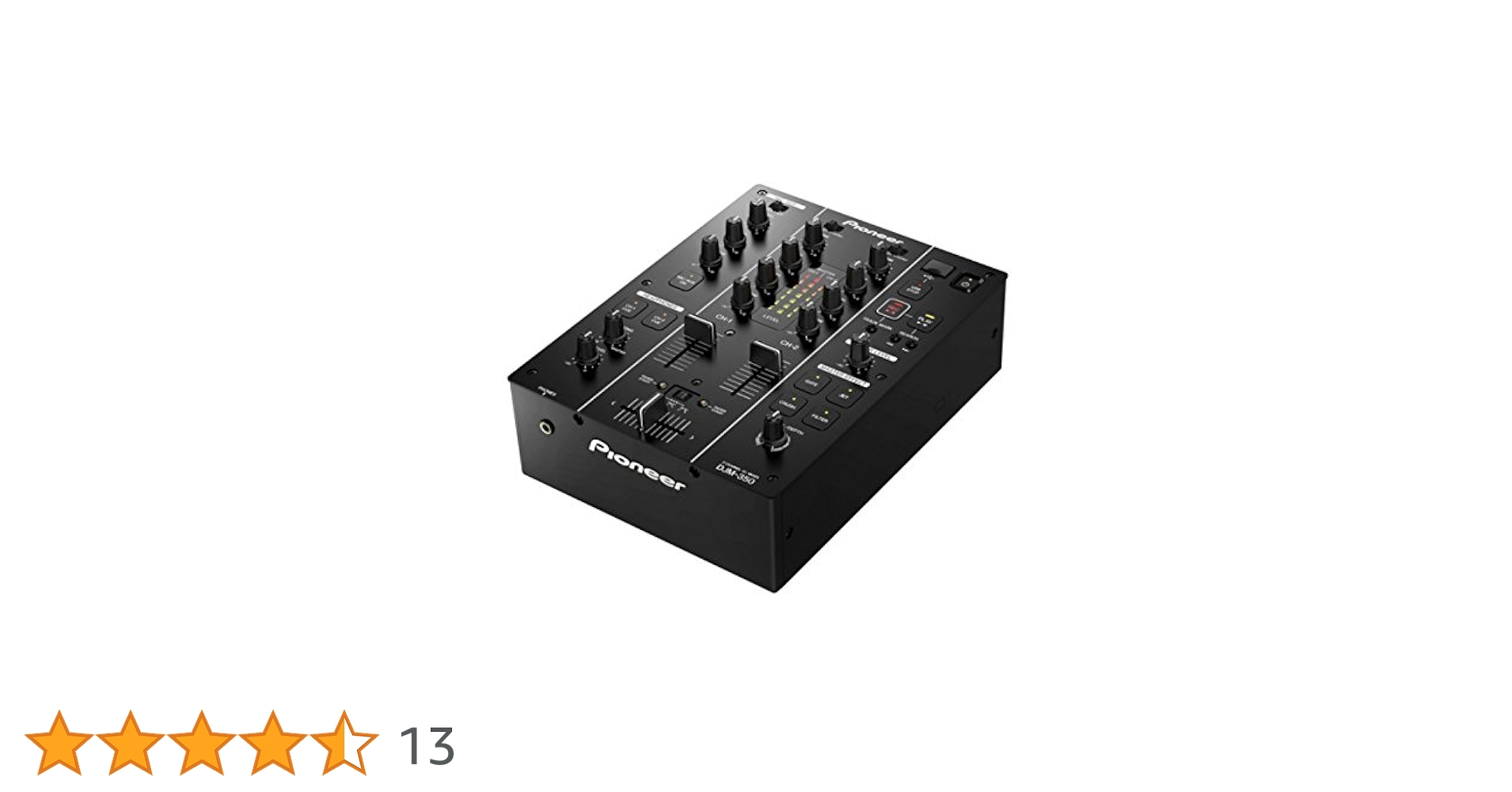 Amazon | Pioneer DJミキサー ブラック DJM-350 | DJミキサー