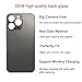 Perzework Back Rear Glass Replacement for iPhone 13 pro 6.1 inch All Carriers with Professional Repair Tool Kits (Graphite)