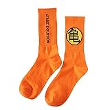 westtrend Dragon Ball Socken Wadensocken Unisex Socken Anime Cosplay Kostüm Socken Anime Fans Geschenke Herbst Winter Socken