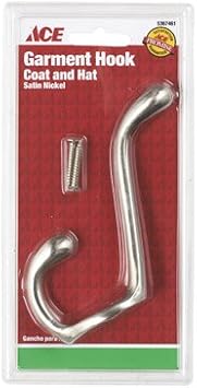 GARMENT HOOK LG STN NKL