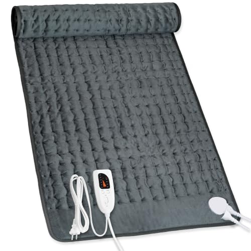 Image of Heating Pad,Electric Heating Pads,Heating Pad for Back,DimGray,40x20 Inch
