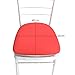 SHZONS Chair Seat Covers, Removable Elastic Dining Chair Cover Protectors Stool Slipcovers for Bar Stools Dining Room Patio Office Chair