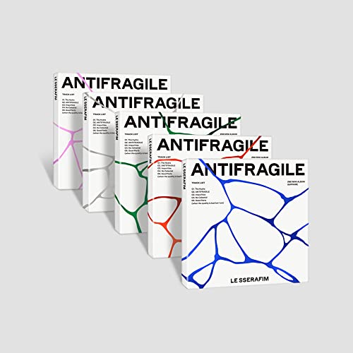 YG PLUS THE SSERAFIM - 2ND ANTIFRAGILE ̴Ͼٹ (COMPACT VER.) CD (RANDOM VER.)