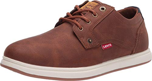 Levi's Mens Arnold Waxed UL NB Classic Fashion Sneaker Shoe, British Tan, 8 M