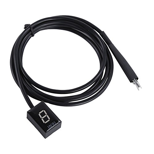 Idea Waterproof Motorcycle Gear Indicator Plug & Play Led Display For Kawasaki (Rectangle, Blue) #TOP3