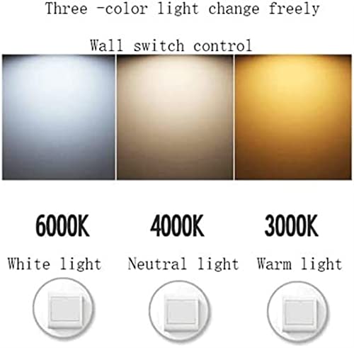 Aplique de pared LED de tres colores para iluminación interior moderna 3