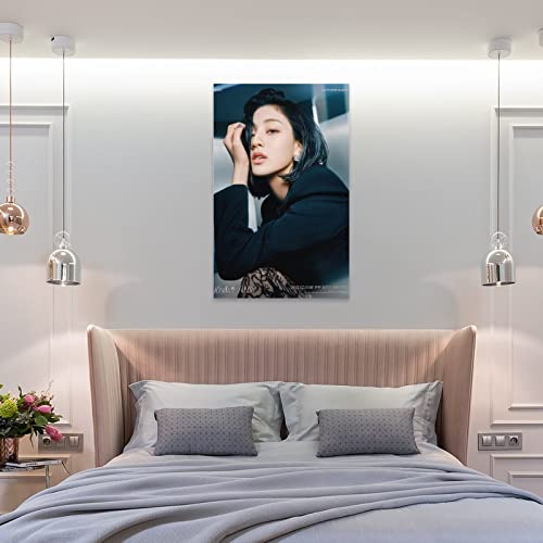 Kpop Jihyo Twice Poster Ready To Be Set Me Free Version 2 Individual Teaser Photos Poster Decorative Painting Canvas Wall Art Living Room Posters Bedroom Painting 24X36Inch(60X90Cm) #TOP7