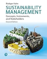 Sustainability Management: Concepts, Instruments, and Stakeholders 1292482567 Book Cover