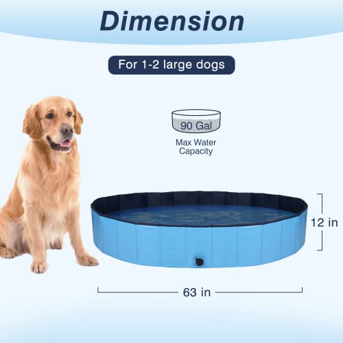 Decorlife Piscina para animais de estimação 162 cm