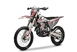 Trailmaster JHL Pro-Series High-Performance LX300 PRO Racing Ready Mid-Size Electric Start Dirt Bike (Red)
