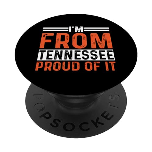 Soy de Tennessee y orgulloso de ello - Orange TN Tennessee PopSockets PopGrip Intercambiable