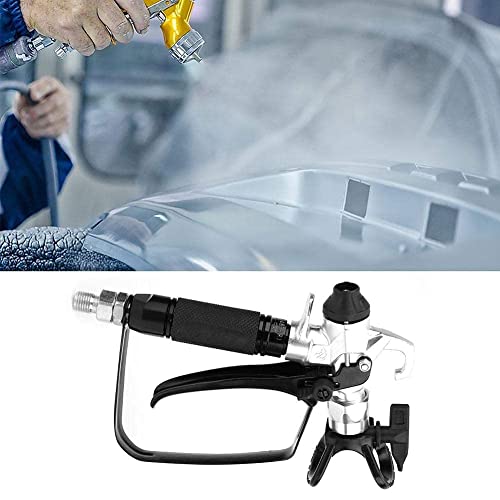 Pistola Pulverizadora de Pintura sin Aire 517 de Alta Presión Punta 1/4-18NPSM Entrada 3600PSI de Aleación de Zinc Galvanizado de Cobre