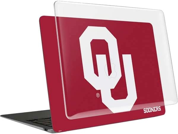 Skinit Case + Skin Compatible with MacBook Air 13in M1 (2021) - Officially Licensed Oklahoma Sooners Red Design