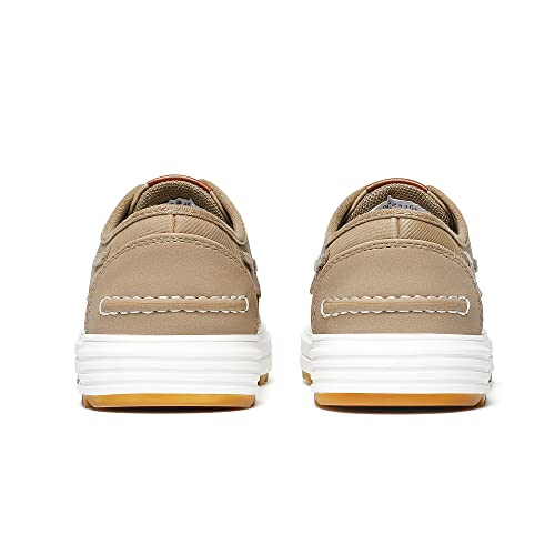 Bruno Marc Boys Boat Shoes Loafers Casual Dress Shoes,Tan,4 Big Kid by Bruno Marc - Used condition - Image 7