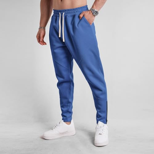 Pantalones de chándal clásicos para hombre con corte regular 4