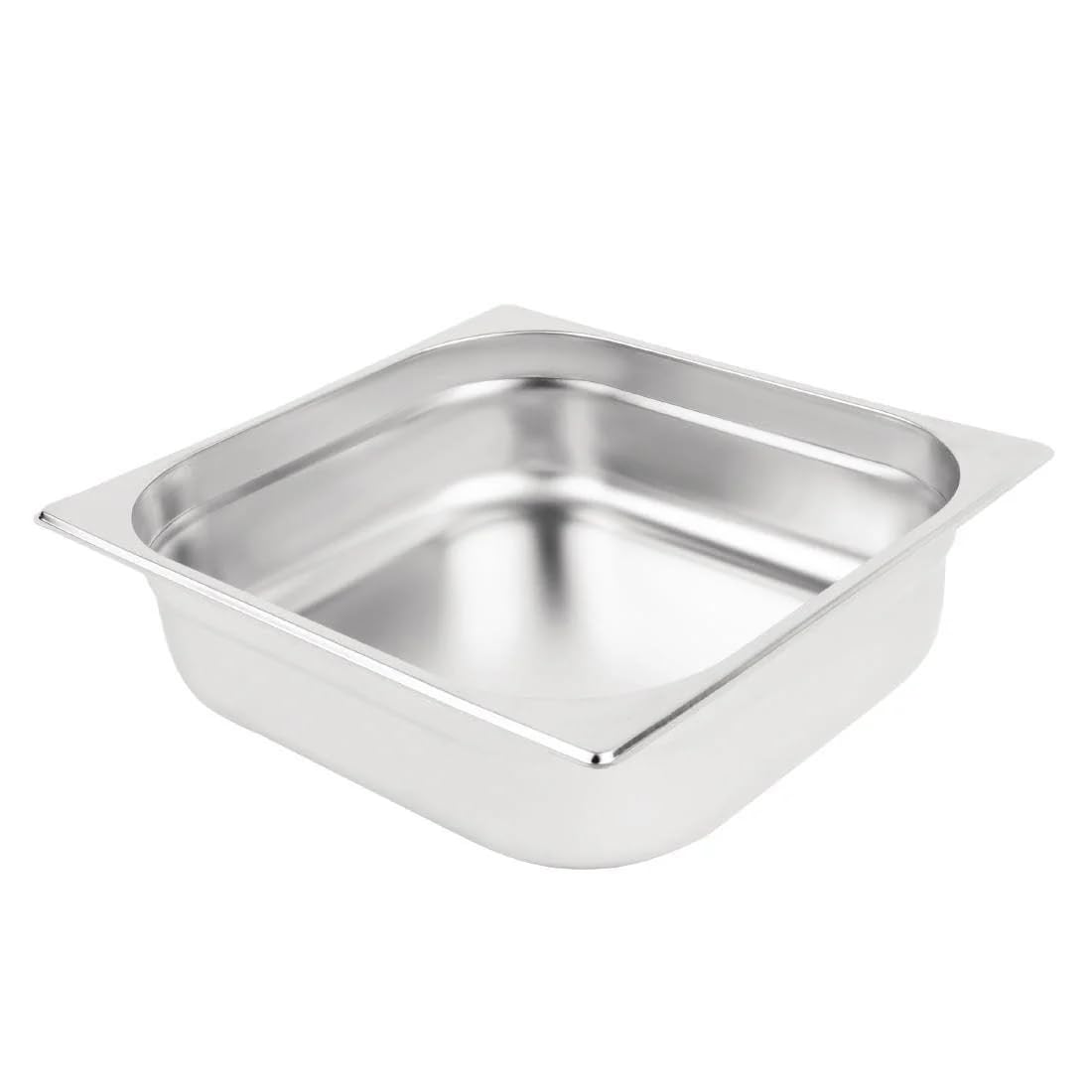 Vogue St/St - GN 2/3 100mm, Silver, 8.7Ltr/100mm - Image 4