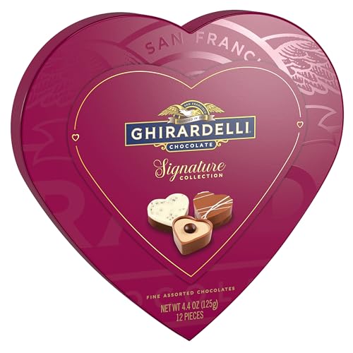 GHIRARDELLI Sweet Hearts Premium Chocolate Truffle Assortment Gift, 4.4 oz
