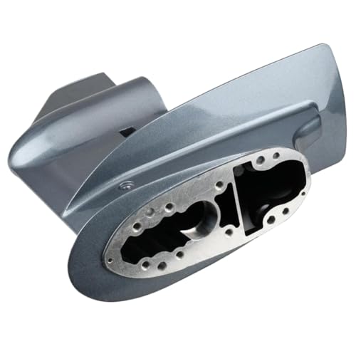 Carcasa inferior de motor fueraborda reparando holguras en caja de cambios 63V45311 de 2 tiempos 4