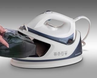 Innoliving Ferro da Stiro con Generatore Vapore Continuo INN-681, Potenza 2250W, Serbatoio da 1.1Litri, Pressione Vapore 3,5 Bar, con Funzione Anticalcare e Piastra in Ceramica