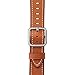 amBand Leather Band Compatible with Apple Watch SE Series 7/6 42mm 44mm 45mm, Genuine Leather Vintage Replacement Strap Classic Bands Buckle Compatible with iWatch SE 7/6/5/4/3/2/1, Brown