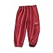 Boys Cargo Joggers Pants 2 Pack Casual Pants Fashion Elastic Waist Pants with Pockets Workout Pant Bottom