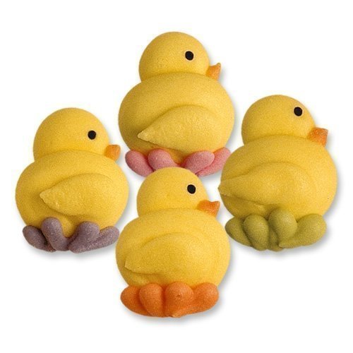 Easter Chick Toppers for Cupcakes or Cake Decoration from Nice Buns