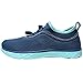 ALEADER Kid's Quick Dry Water Shoes Comfort Walking Sneakers Navy/Aqua 2 M US Little Kid