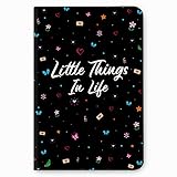 Factor Notes Notebook: 90 GSM, B6, Ruled, 112 Pages Journal Diary (Little Things in Life)