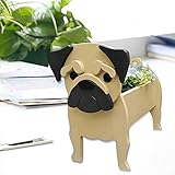 ★ Fantastisches Kunstwerk: Der niedliche Hundeblumentopf hat eine niedliche Hundeform, er kann als schöne Dekoration für Ihr Zuhause oder Büro verwendet werden und ist auch ein tolles Geschenk für Freunde und Familie.