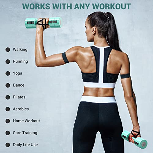 Adjustable Dumbbells Hand Weights Set: Sportneer 1 Pair 4 6 8 10Lb (2-5Lb Each) Free Weights Fast Adjust Dumbbell Weight Set Of 2 For Women Men Home Gym Workout Strength Training Equipments #TOP5