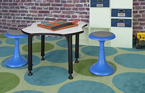 Image of Regency Glow 17 inch Stool, Blue