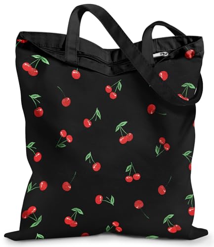 Miss Adola Canvas Tote Bag for Women – Cute Canvas...