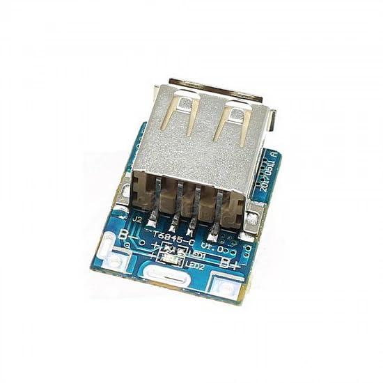 Image of USB Type-C 5V Step-Up Booster - Lithium Battery Charging and Protection Module for Power Bank - Pack of 2