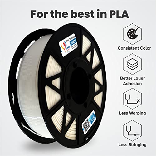 3Idea-Technology-PLA-White-Filament-175mm-for-3D-Printer-Dimensional-Accuracy-003mm-White-1-kg