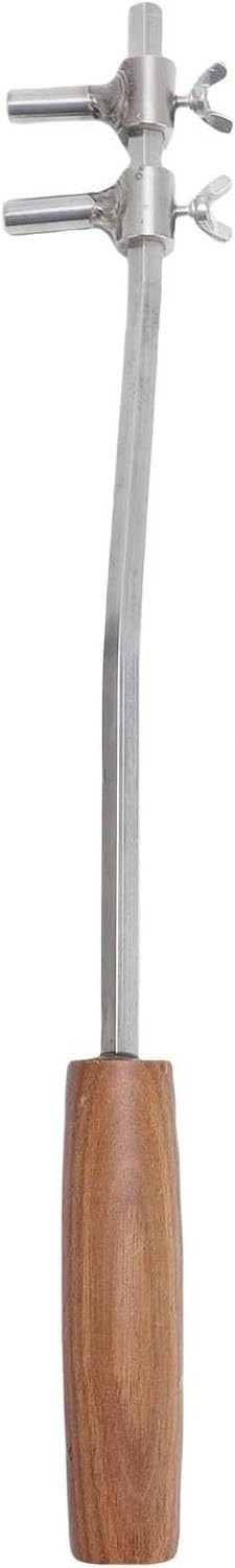 Bonsai Branch Bender 42.5cm/16.7in Stainless Steel Tool for Shaping - Adjustable Styling Wrench with Wood Handle for Gardening Enthusiasts And Professionals