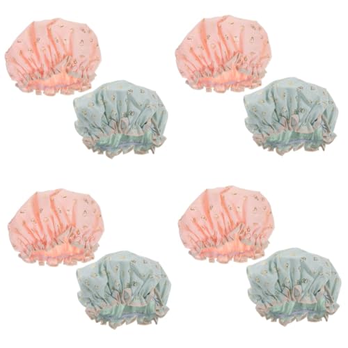 Bonnet de bain étanche Healvian douche cheveux longs spa étanchéité double
