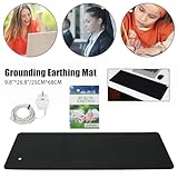 Yearninglife Earthing Mat,Grounding Mat Mouse Pad Kit, Earthing Mouse Pad Use for Desk, Foot, Table Top,Sofa,Bed mat for Computer for Keep Healthy, Relief Anxiety, Relieve Stress (60 * 90CM) - Image 5