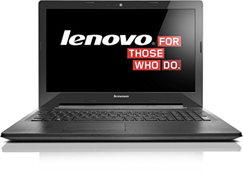 Lenovo G50-80 39,6 cm (15,6 Zoll FHD TN) Laptop (Intel Celeron 3205U, 1,5 GHz, 4 GB RAM, 500 GB HDD, Intel HD Graphics, DVD, kein Betriebssystem) schwarz