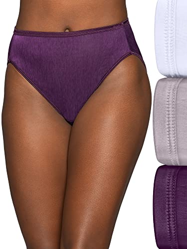 Image of Vanity Fair Women's Illumination Hi Cut Panties, Silky Stretch & Satin Trim