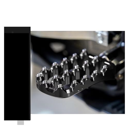 Pédales de précision pour CRF1000L finition noire durable - 4