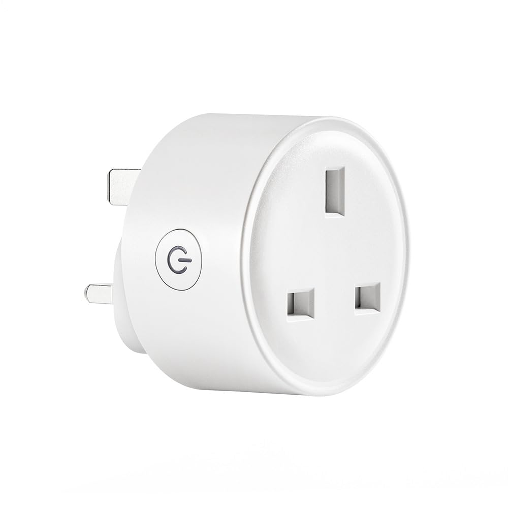 Zigbee WiFi Smart Plug Outlet Compatible with Alexa Google Assistant SmartThings IFTTT ZigBee Hub Required UK 16A