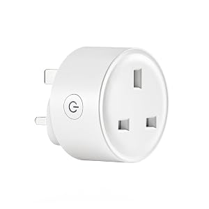 Zigbee WiFi Smart Plug Outlet Compatible with Alexa Google Assistant SmartThings IFTTT ZigBee Hub Required UK 16A