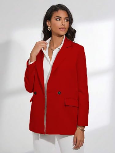 Image of KOTTY Womens Open Front Blazer for Women - Workwear Style Lightweight Blazer for All Seasons