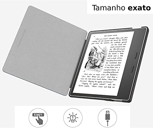 Capa para Kindle Oasis 2019-2022 (aparelho com temperatura de luz ajustável) - Lilás