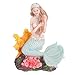 HAPINARY Mermaid Ornaments Fashion Design Resin Stuff Mermaid Statue Decoration Resin Mermaid Model Princess Crafts Car Decor Mini Mermaid Figurines Aquarium Mermaid Statue Mermaid Figure
