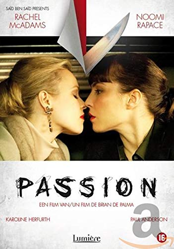 Película en DVD Passion con las variantes de distribución de Bélgica e Italia