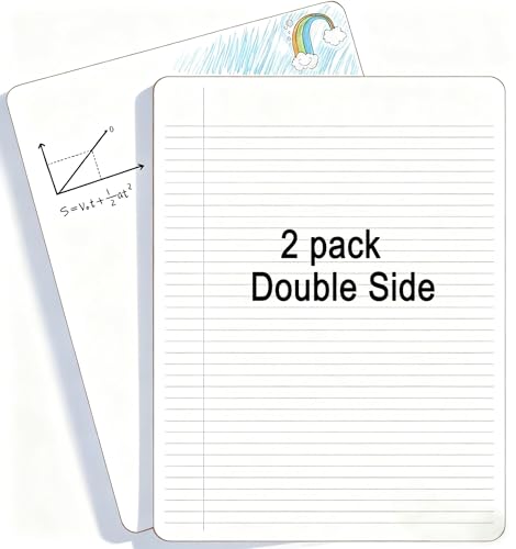 2-Pack 9x12 Double-Sided Dry Erase Boards