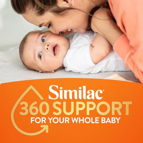 Similac 360 Total Care Sensitive Infant Formula for Fussiness & Gas Due to Lactose Sensitivity, Has 5 HMO Prebiotics, Baby Formula Powder, 20.1-oz Tub
