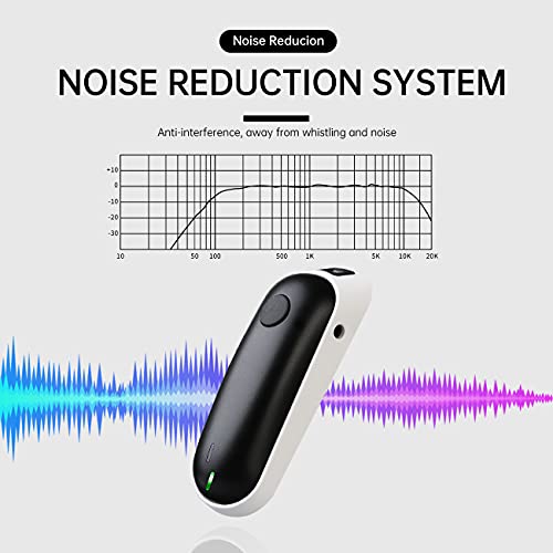 Depusheng Wireless Lavalier Microphone Professional Omnidirectional Condenser Mic For Mobile Phones，Camera，Computer，Laptop，Recording Mic For Youtube, Interview, Video #TOP7