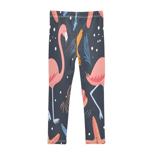 Toddler Girls Leggings Printed Yoga Pants Leggings Starfish Flamingo for Kids2